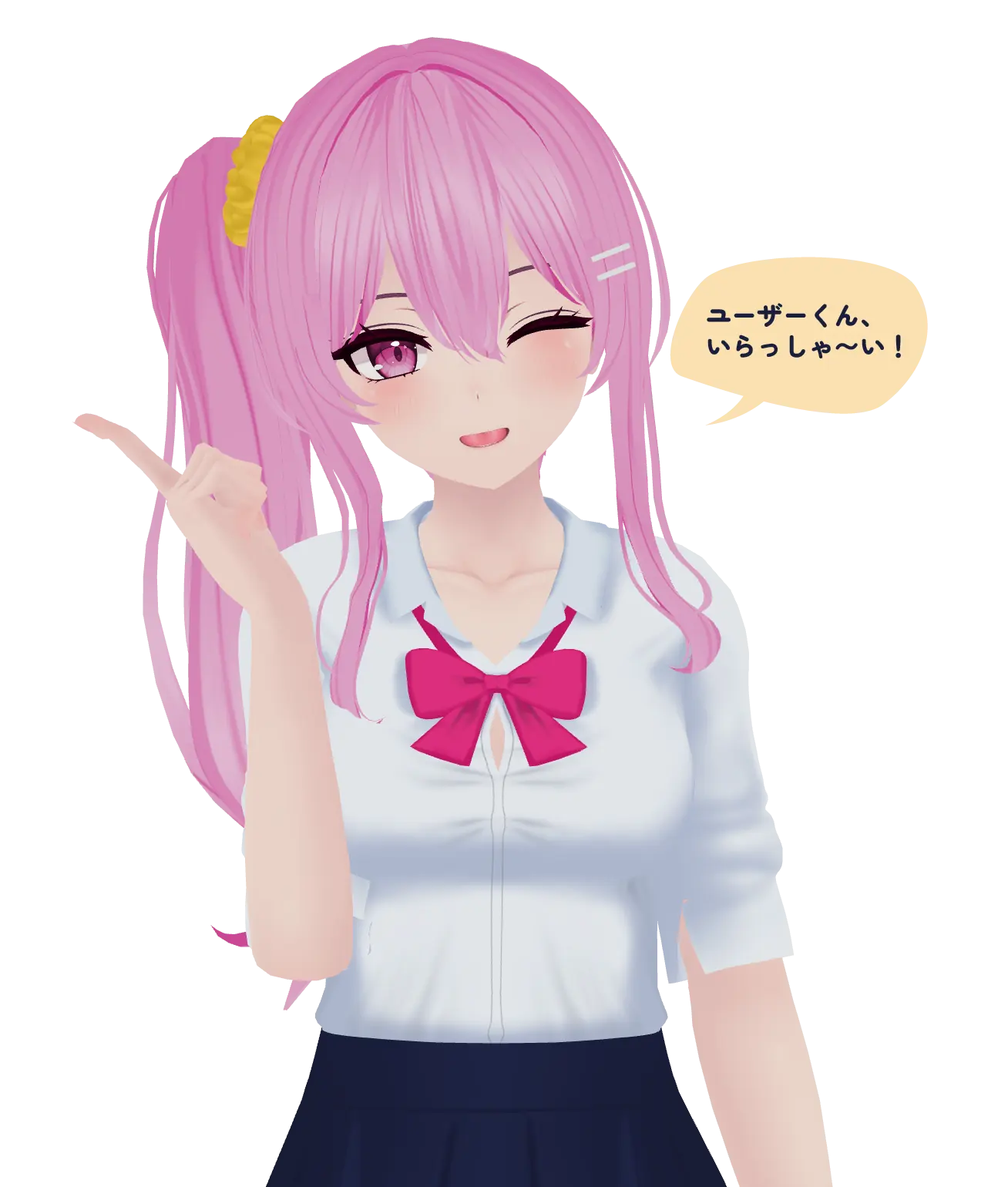 ショップを担当するナツキの公式画像